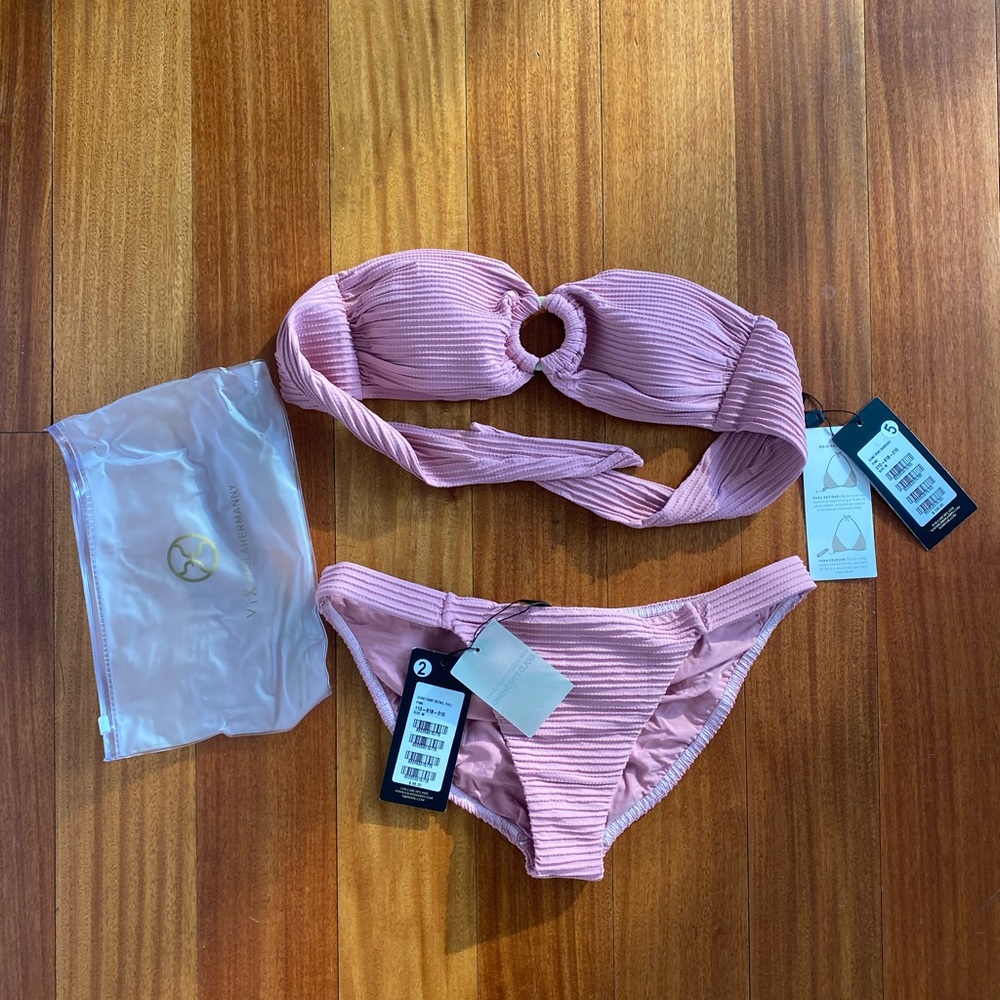 VIX DUNE FANY BIKINI SET M NWT